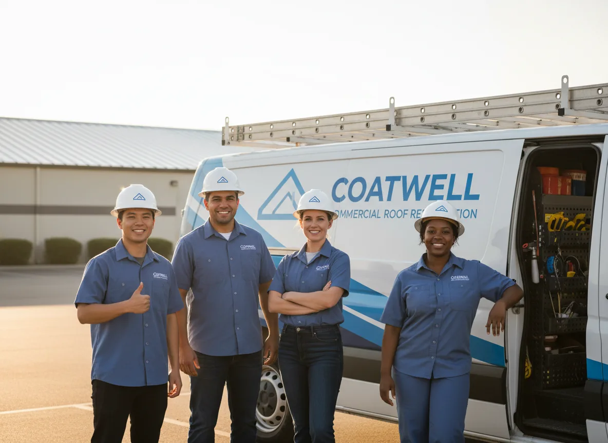 Commercial roof coating company in Waverly, MO